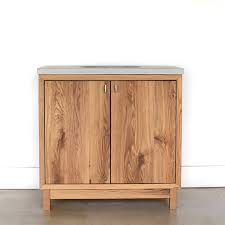 36 Reclaimed Wood 2 Door Vanity What We Make Contemporary Living Room Furniture Reclaimed Oak White Furniture Living Room