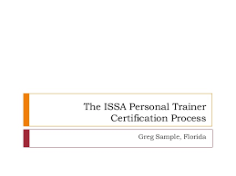 Start your dream career completely online! The Issa Personal Trainer Certification Process