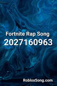 Redeem roblox promo codes 2019 wholefed org wholefedorg. Fortnite Rap Song Roblox Id Roblox Music Codes Rap Songs Songs Roblox