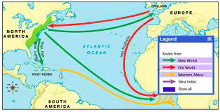 The columbian exchange was the widespread transfer of plants, animals, culture, human populations, technology, and ideas between the americas and the old world in the 15th and 16th centuries, related to european colonization and trade after christopher columbus's 1492 voyage. 2