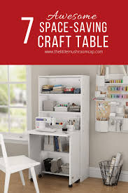 Bestrecommended Spacesaving Perfect Saving Craft Table Space Small Best Room The For Of Or7 Best R Craft Table Space Saving Sewing Room Furniture
