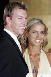 Brett Lee marries Liz Kemp