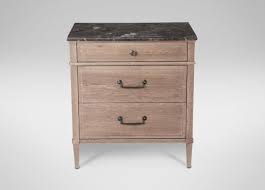 Roselyn Night Table Night Tables Night Table Bedroom Night Stands Stone Top Nightstand