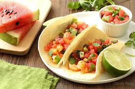 Check spelling or type a new query. Spicy Shrimp Tacos With Watermelon Salsa