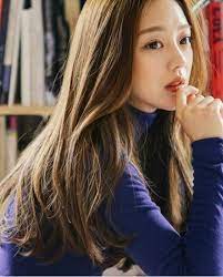 Hairstyles For Round Faces 2019 23 New Ideas Korean Haircut Long Asian Hair Korean Hair Color