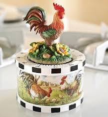 Rooster With Sunflowers Figurine Kitchen Timer Collections Etc Http Www Amazon Com Dp B004fjtrm4 Ref Cm S Rooster Kitchen Decor Rooster Decor Rooster Kitchen