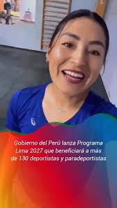 Nuestra marchista olímpica, Evelyn Inga, diploma en los Juegos Olímpicos  París 2024, reconoce el apoyo del Gobierno al.lanzar el Programa Lima 2027  que beneficiará a más de 130 deportistas y ...