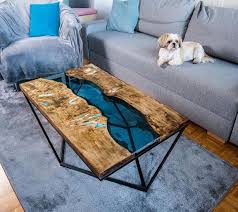 Pin On Wood And Resin Tables