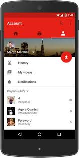 как создать видео из фото и музыки на андроид Mobile First Youtube Unveils New App Design App Youtube Channel Ideas App Design