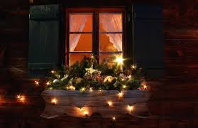 Weihnachtsdeko Fensterbank