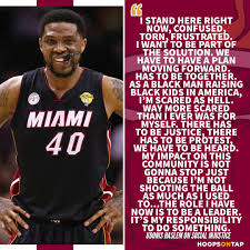 He saw an increased workload each year with the team. Udonis Haslem Issues Statement On Social Injustice Heat