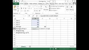 Could you teach me how to calculate the weighted average in excel within a table and then transpose all the. How To Calculate Weighted Average In Excel Formula