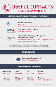 Hence , the job seekers can view a list of job vacancies supported by a search. Singapore Ministry Of Manpower If You Are A Foreign Worker In Singapore And Need Help For Your Well Being Salary Or Employment Matters Or For Emergencies Please Call Any Of These Numbers