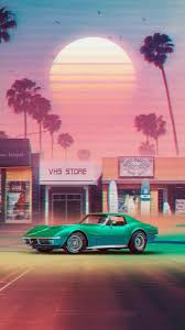 Pink Car Aesthetic Wallpaper