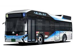 First Toyota Fuel Cell Bus Rolls Into Tokyo Fuel Cell Bus Hydrogen Fuel Cell