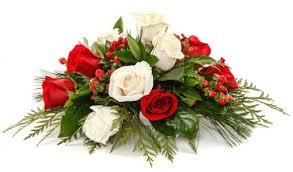 .flower pic white background is a completely free picture material, which can be downloaded seeking more png image flower border line png,rose flower design border png,watercolor flower border png? Download Buy Christmas Table Centrepiece Arrangements Red White Flowers Png Png Image With No Background Pngkey Com