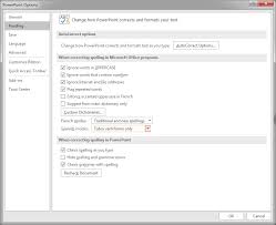 Grammar Checker Does Not Work In Powerpoint 2016 But Spell Checker Microsoft Community