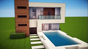 Then again, minecraft was also the game where people made a scale model of the u.s.s. Simple House Design In Minecraft Minecraft Small Modern House Modern Minecraft Houses Minecraft House Designs