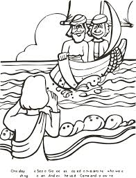 Peter Catching Fish Coloring Page Youngandtae Com In 2020 Fish Coloring Page Fathers Day Coloring Page Jesus Coloring Pages