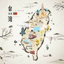 travel infographic 46942396 taiwan famous attractions travel map in ink style stock photo jpg 1300 infographicnow com your number one source for daily illustrated map taiwan travel travel maps