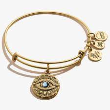Free shipping free shipping free shipping. Evil Eye Charm Bangle Bracelet Alex And Ani