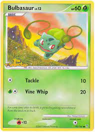 Bulbasaur Platinum Supreme Victors 93 Bulbasaur Pokemon Pokemon Cards
