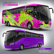 25 Best Bus Mockup Psd For Bus Advertising Bus Advertising Bus Mockup