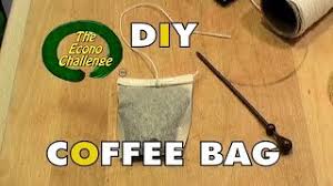 This takes more work, but you can fashion the bags into your desired shape or size. Diy Coffee Bags The Best Way To Make Fresh Brewed Coffee Anywhere Youtube