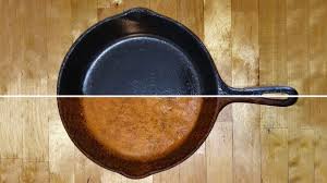 Cast Iron Restoration Seasoning Cleaning Cooking Cast Iron Skillets Griddles And Pots Youtube
