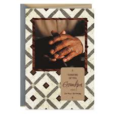I'm so thankful to you for filling my life with so much love and care. We Re Thankful For You Birthday Card For Grandpa Greeting Cards Hallmark