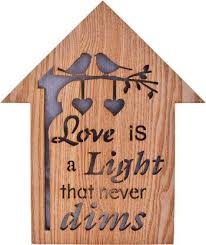 Check spelling or type a new query. Archies Wooden Wall Hanging House Design Items With Neon Lights Show Case Home Decoration Accessories