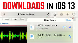 New Download Manager For Safari In Ios 13 Youtube