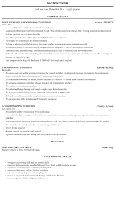 , installation, testing, commissioning and maintenance of ip cctv surveilla. Commissioning Technician Resume Sample Mintresume
