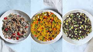 Tagliate in quattro i pomodorini, a rondelle le olive e a tocchetti la feta. 3 Insalate Di Riso Leggere Facili E Veloci Youtube