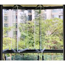 Frameless windows offering peerless views. Frameless Balcony Window Custom Doors And Windows Package Straight Folding Balcony Glass Window Custom 8mm Tempered Glass