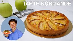 Pour préparer cette tarte aux pommes normande, vous aurez besoin de : Recette De La Tarte Normande Cap Patissier Youtube