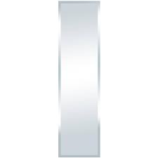 The mainstays beveled mirror can be placed vertically or horizontally to suit your particular spatial and interior design taste. Mainstays Full Length Beveled Edge Mirror 48 X 12 Walmart Com Walmart Com
