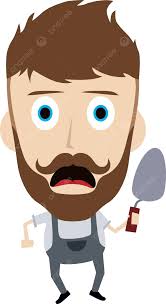 Construction Worker With Hammer PNG Transparent Images Free Download