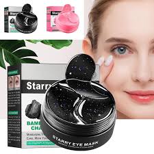 HHBEAUTY 60pcs/30pairs Hyaluronic Acid Eye Masks,For Moisturizing Eye  Patches, Firming Eye Skin, Smoothing Fine Lines, Starry Eye Masks, More  Youthful, Black