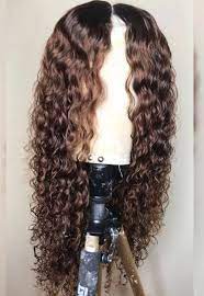 Deep Curly 13x6 Transparent Lace Front Wigs 4 Color In 2020 Curly Hair Styles Sleek Hairstyles Wig Hairstyles
