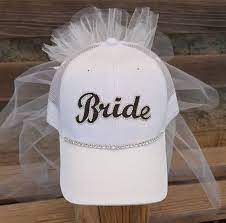 Bride Baseball Cap Custom Bride Hats Made In Your Theme Etsy Bridal Party Hats Bride Hat Team Bride Hats