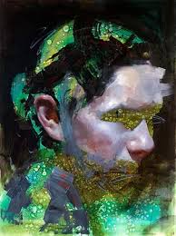 Painter, John Wentz, 'breaks down the components of composition, colour &  paint application, thereby reducing images to fundamentals'. He works in  San Francisco. See Blogroll.