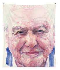 Sir David Attenborough Tapestry