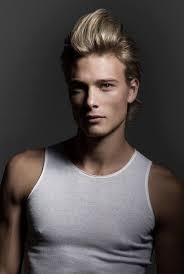 Blonde Pompadour Men S Hair Mens Hairstyles Blonde Guys Hair Envy