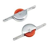 Classic Metal Iron Wheel Sliding Door and Window Roller Nylon Window Pulley