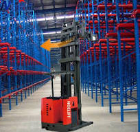 China Cheap Narrow Aisle Three-Way Electric Stacker ...