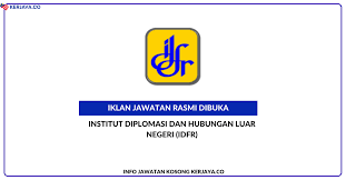 Sejauh ini, komunikasi antara tni. Institut Diplomasi Dan Hubungan Luar Negeri Idfr Kerja Kosong Kerajaan