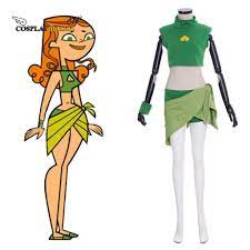 Total Drama Island Izzy Cosplay Costume Sleeveless Crop Top With Shorts  Sexy Dress Boyfriend Stealer Costume Halloween Suit - Cosplay Costumes -  AliExpress