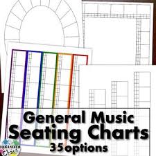 seating chart set music teacher binder organization