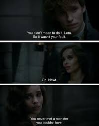 You Never Met A Monster You Couldn T Love Fantastic Beasts The Crimes Of Grindenwald 2018 Dir David Yates Fantasticbeaststhecrimesofgrindelwald Moviequotes Fantasticbeasts Thecrimes Sabias Que